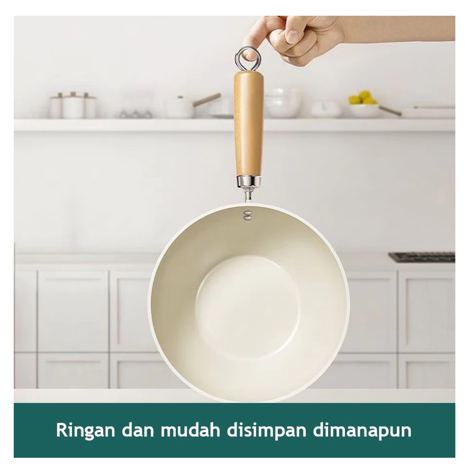 Qiek Milk Sauce Pan Beige 24 cm 5