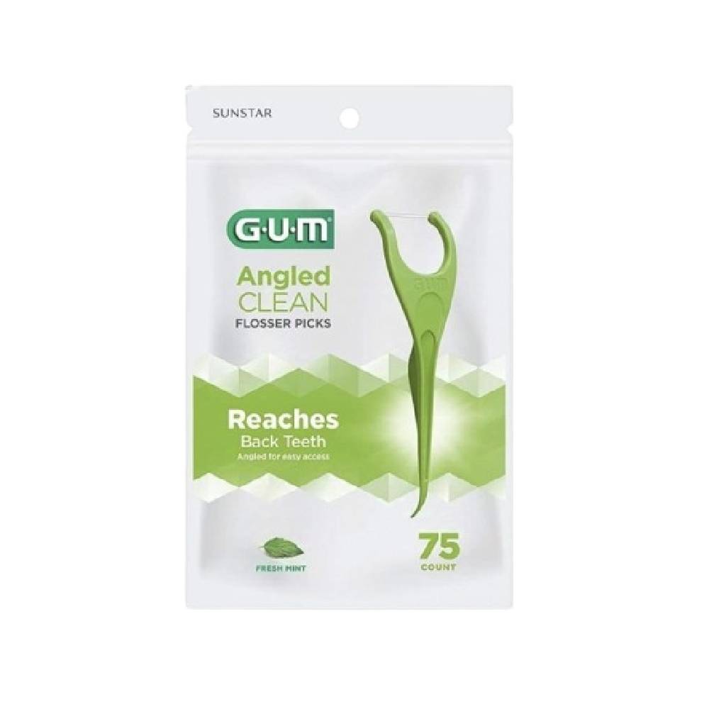 G.U.M Angled Clean Flosser Picks 