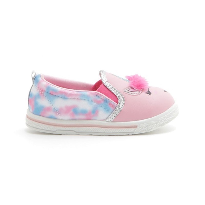 Gabino Sepatu Slip On Casual Adara Pink 4