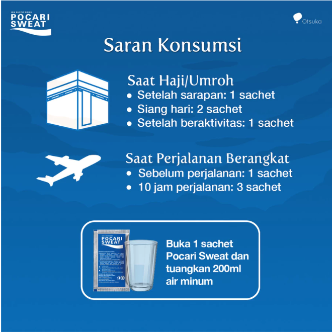 POCARI SWEAT Sachet 13gr - 2 Box (10 Sachet) 4