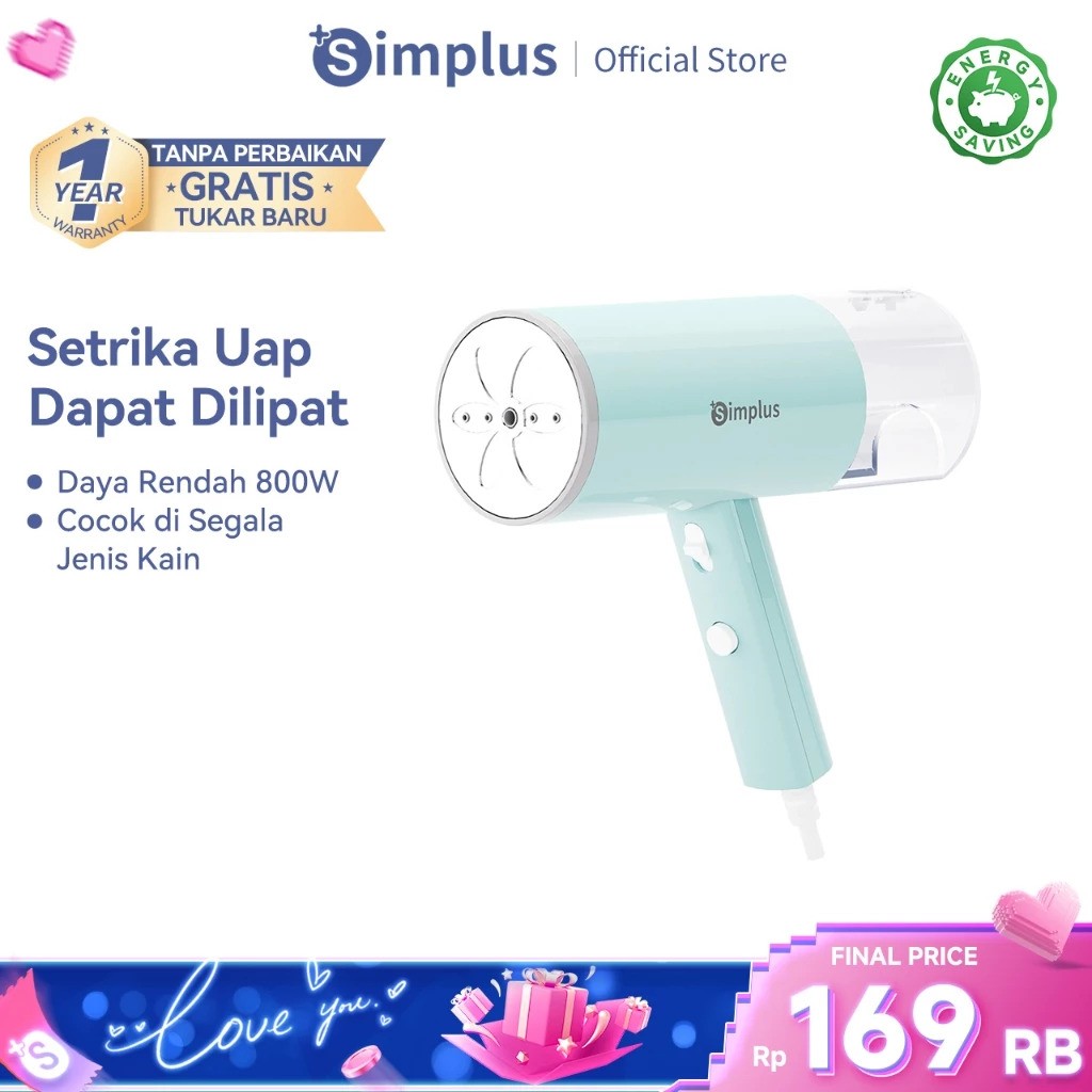Yaoyao Indonesia Info Tech Simplus Setrika Uap Genggam