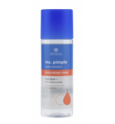 Emina ｜ Ms. Pimple Acne Solution Exfoliating Toner