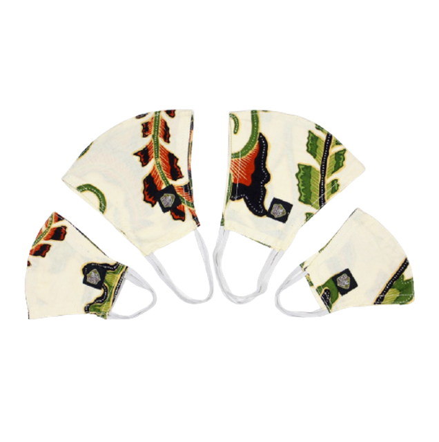 Masker Family Motif Batik