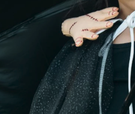Mourance Special Halloween Collection (Wednesday Cape) 2