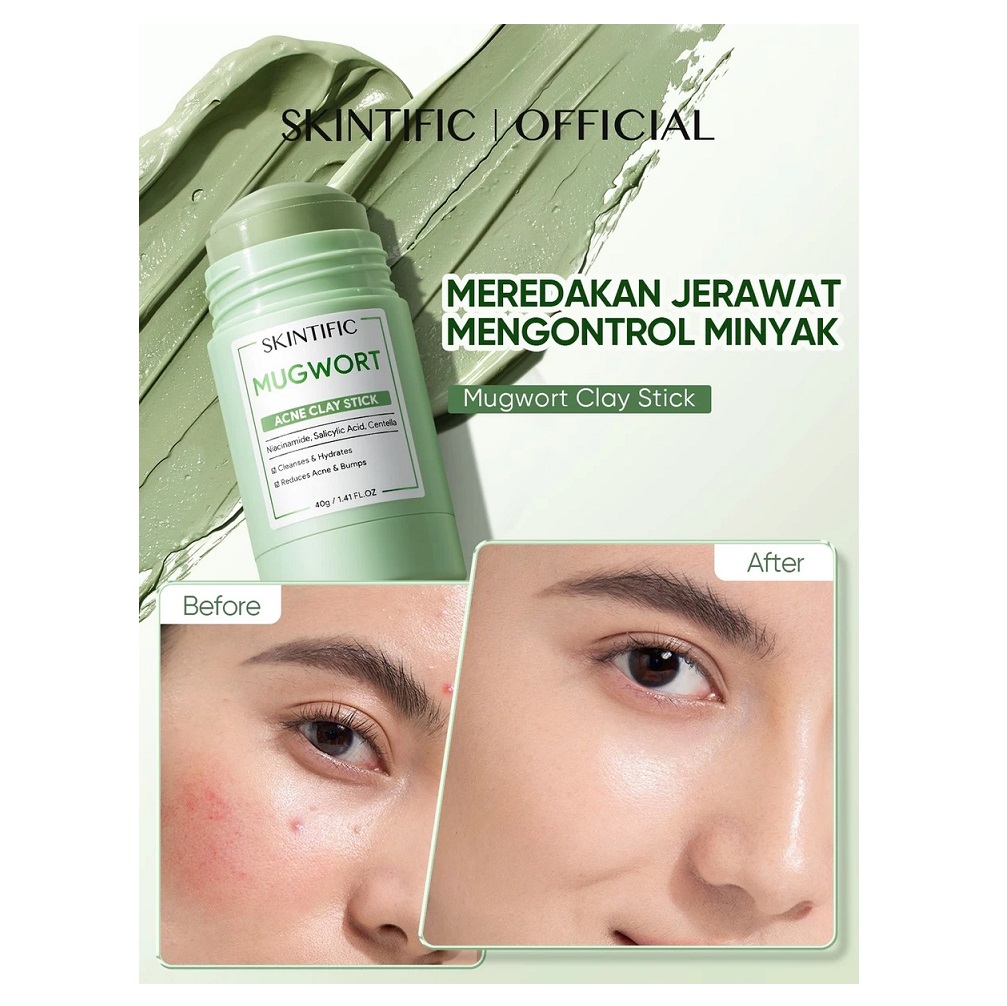 SKINTIFIC Cosmetics SKINTIFIC Mugwort Acne Clay Stick