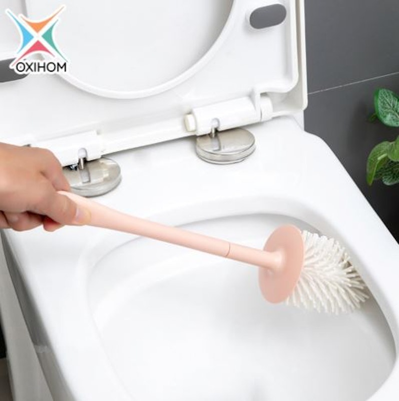 Sikat WC Silikon Gantung Pembersih Toilet Brush B3900