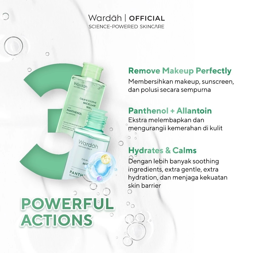 Paragon Technology and Innovation Wardah Nature Daily Calm & Soothe Micellar Water