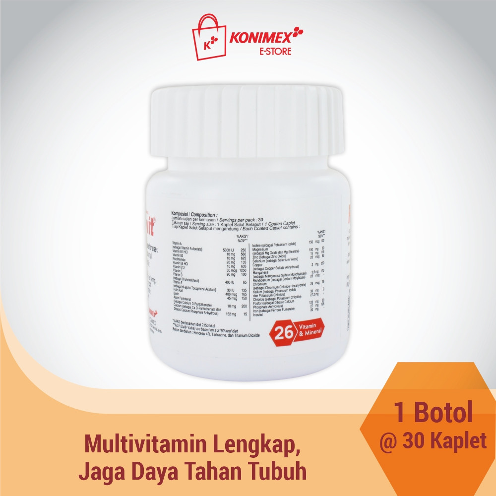 Konimex Renovit Multivitamin & Mineral 