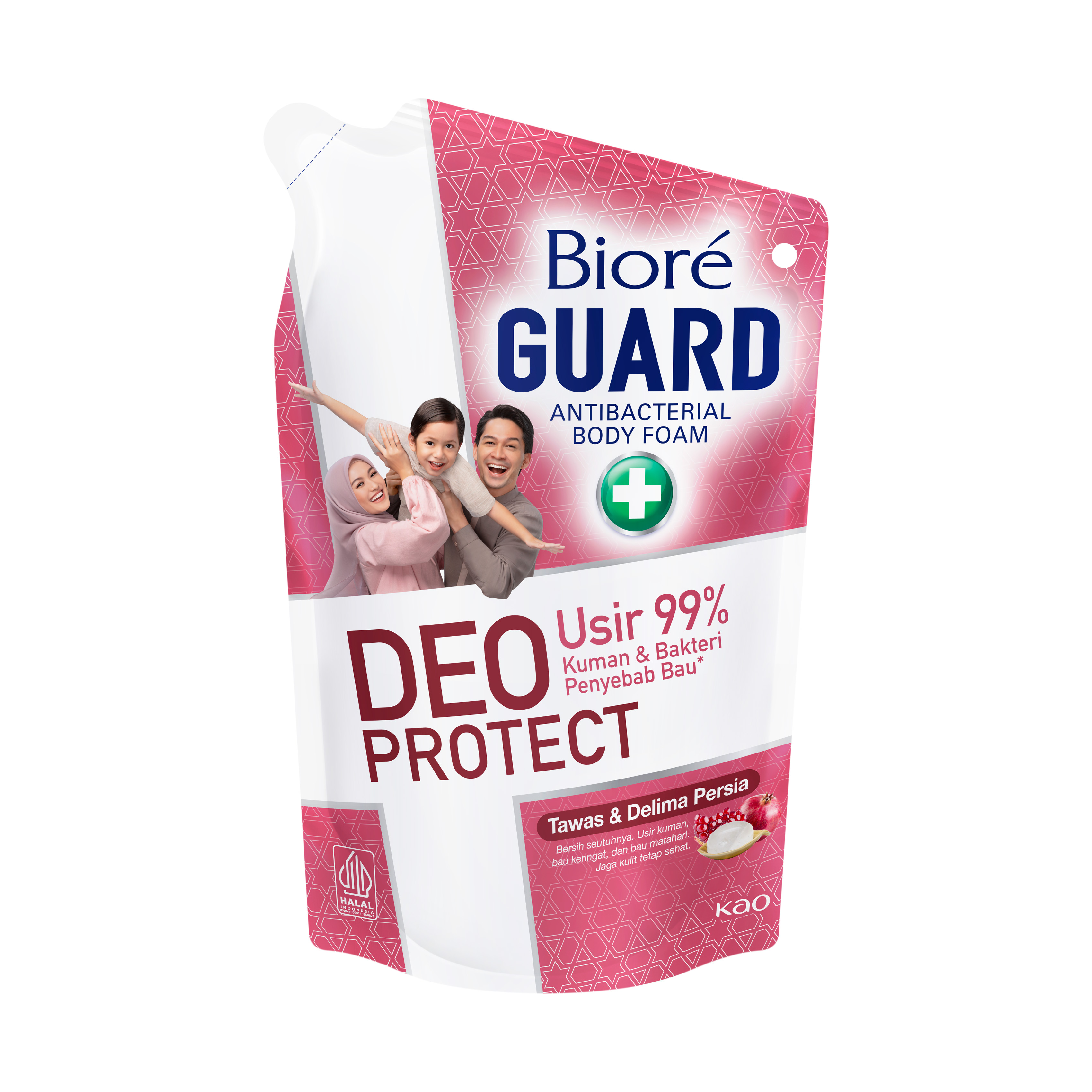 Biore GUARD Deo Protect Tawas + Delima Persia