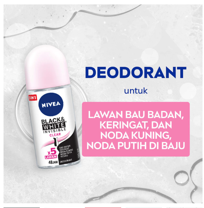 Beiersdorf Indonesia NIVEA Black & White Invisible Clear