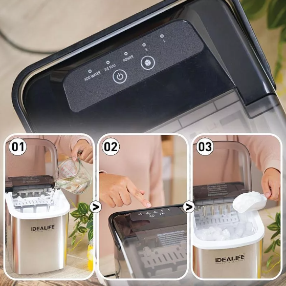 IDEALIFE  IDEALIFE Ice Maker IL-121
