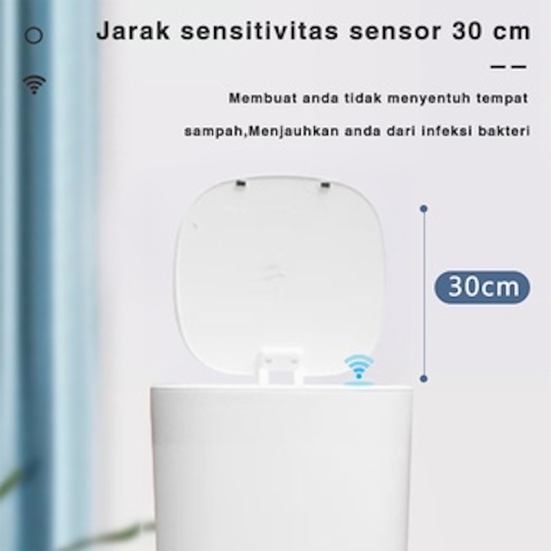 Tempat Sampah Plastik Otomatis Infrared 3