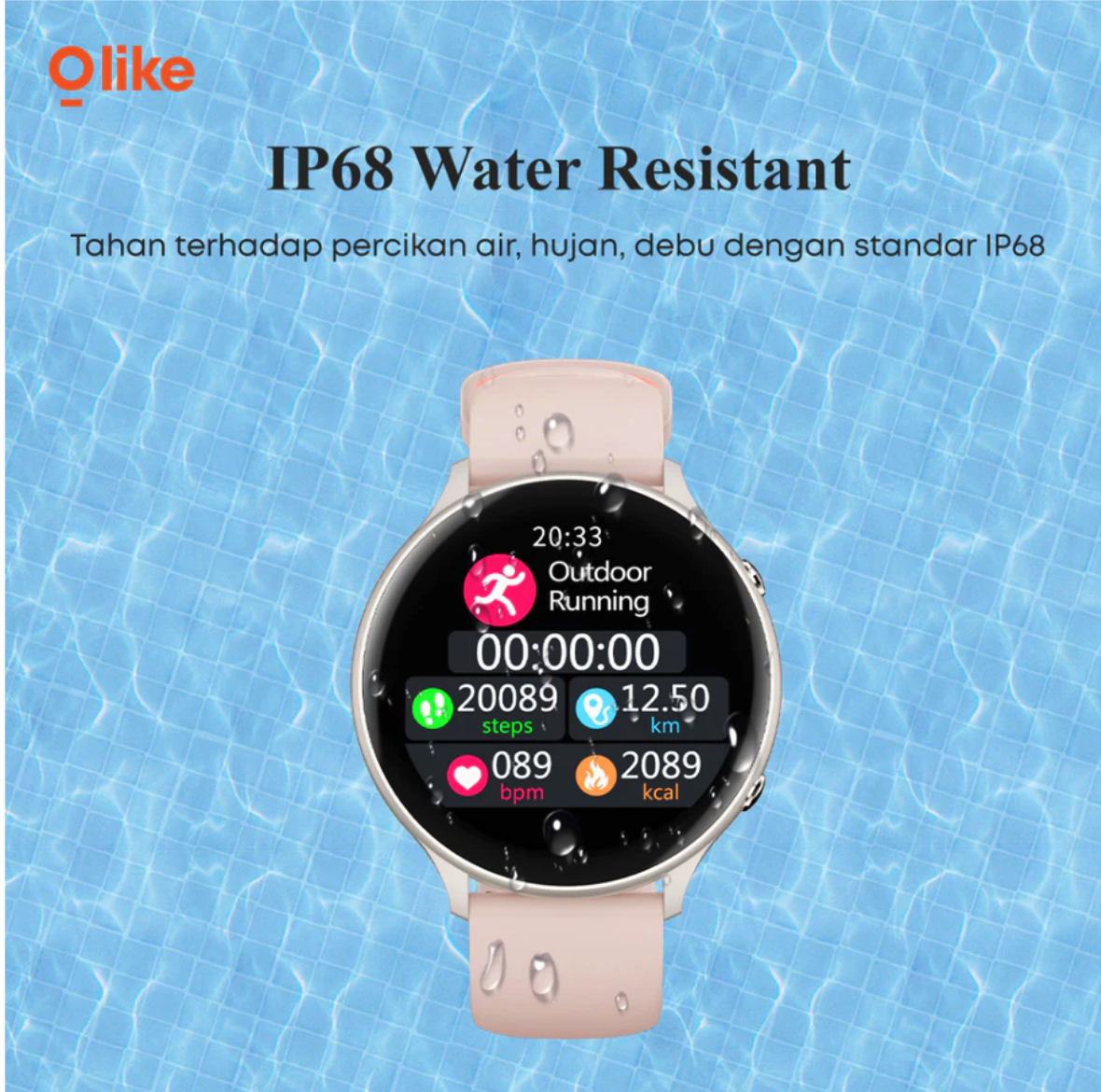 Oase Teknologi Asia OLIKE Interstellar Smartwatch  FW1