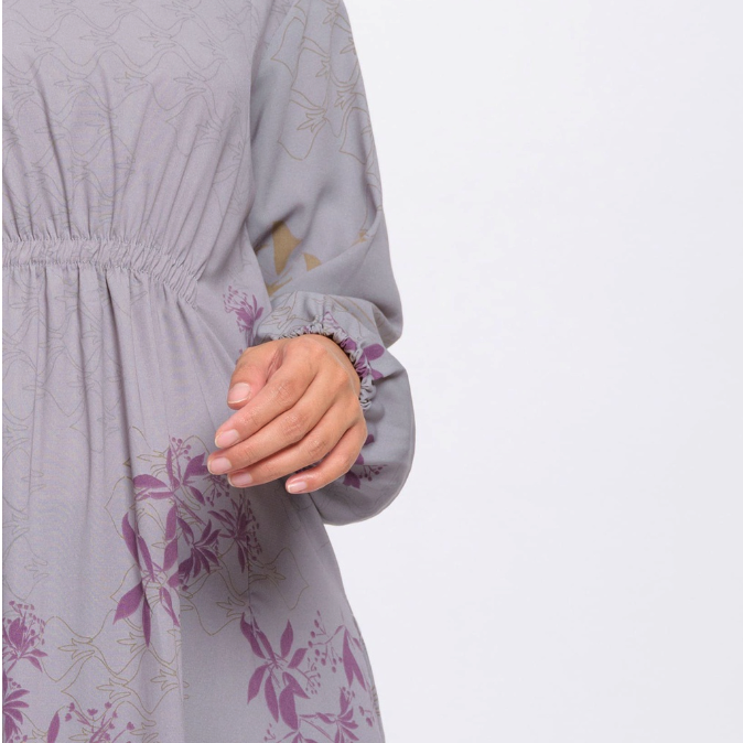 Kals Corpora Indonesia ZM Zaskia Mecca Gyan Grey Gamis