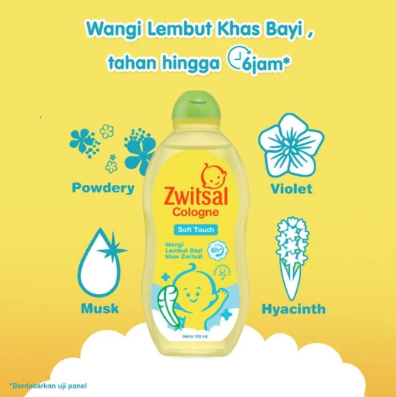 Unilever Indonesia Zwitsal Cologne Soft Touch