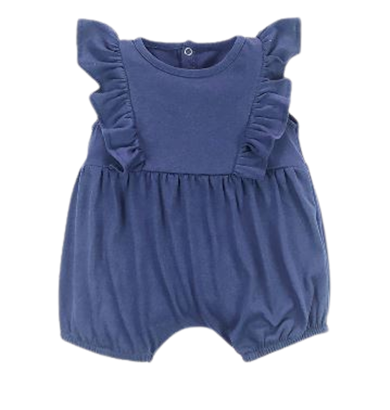 Homewear Romper Bayi Perempuan Ruffle HRD1