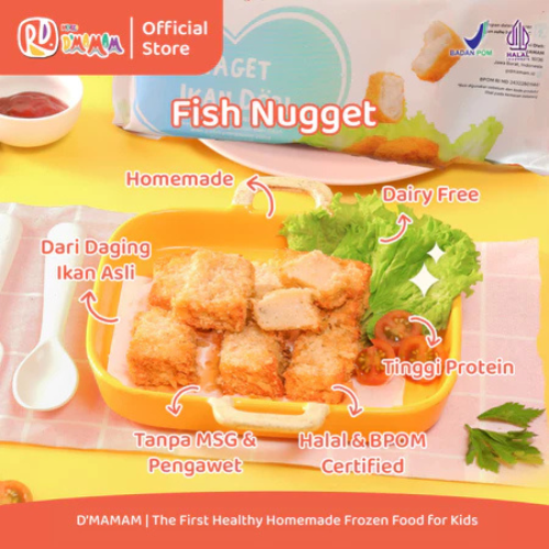 Dmamam Sehatin Indonesia D'mamam Fish Nugget 