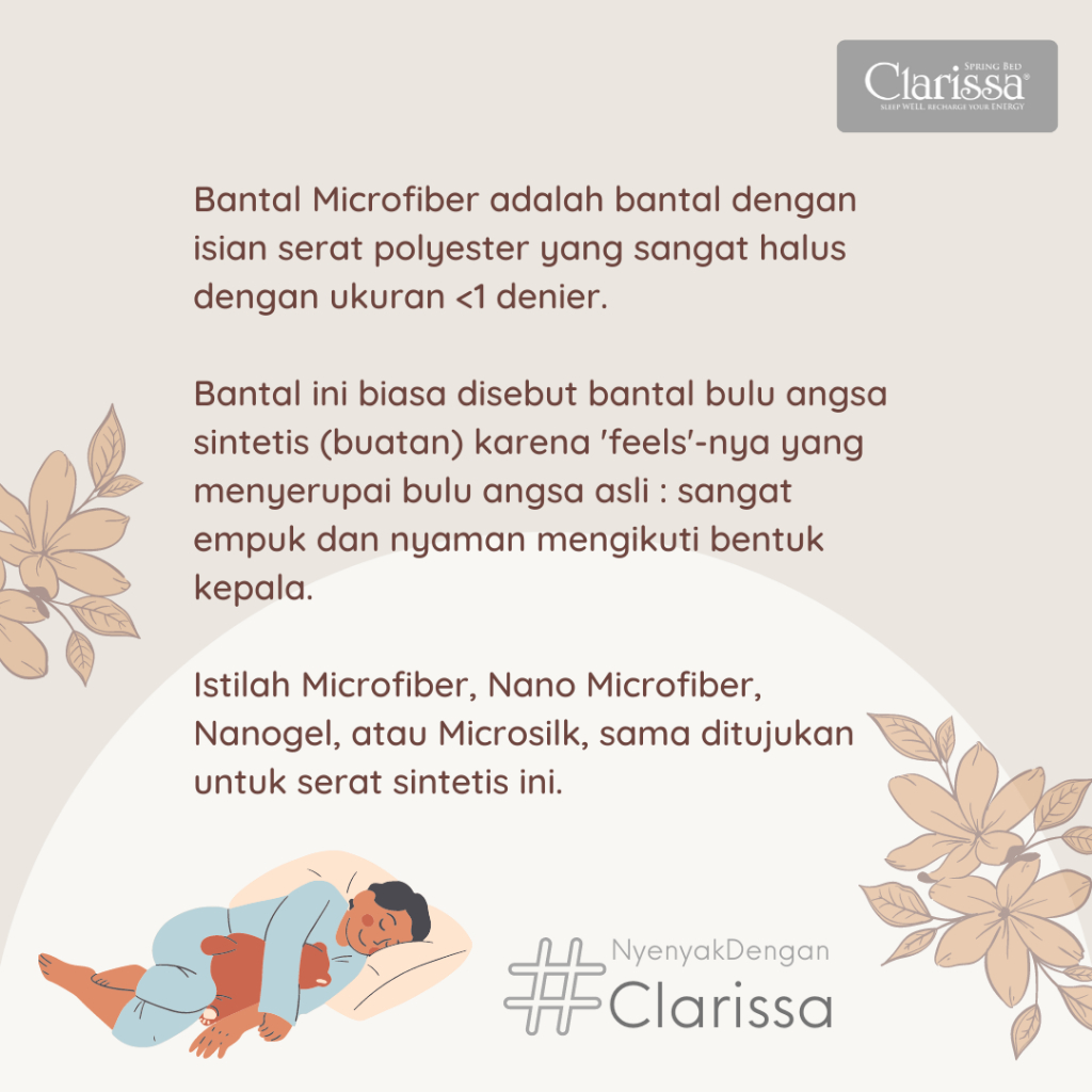 Clarissa Bantal Nano Microfibre MAXI 4