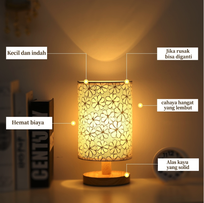 UPHOME Lampu Tidur Led Wireless 3 Color 2