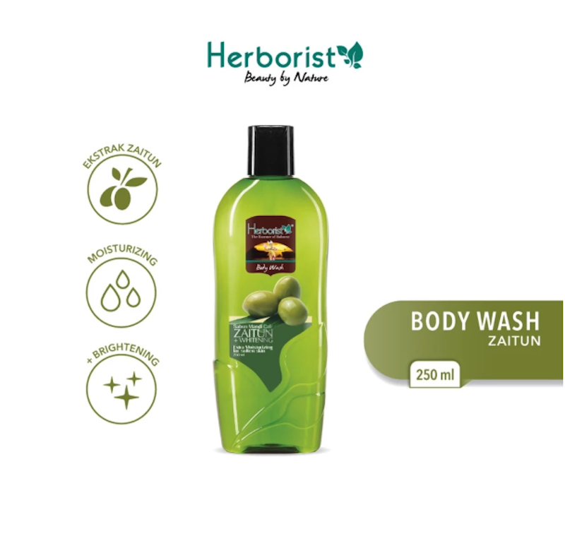 Herborist Sabun Mandi Cair Zaitun + Whitening