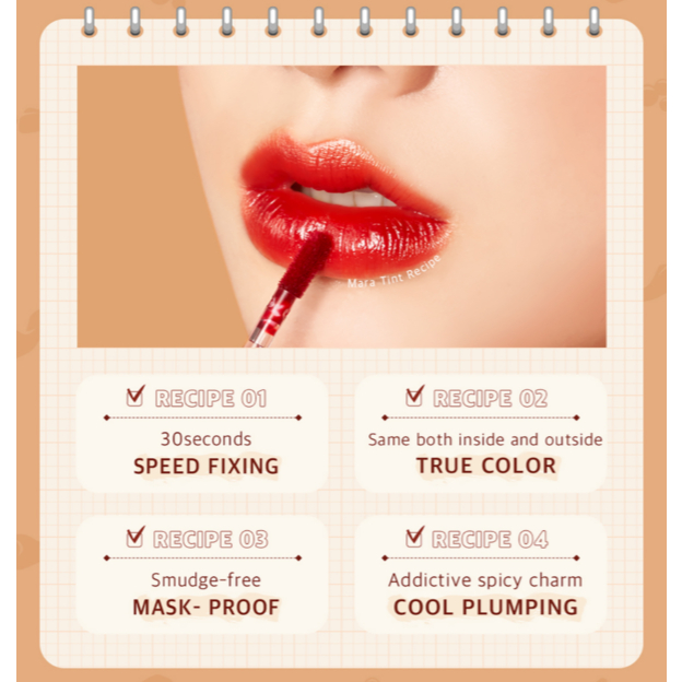 DM&C BLACK ROUGE Mara Hot Water Tint 