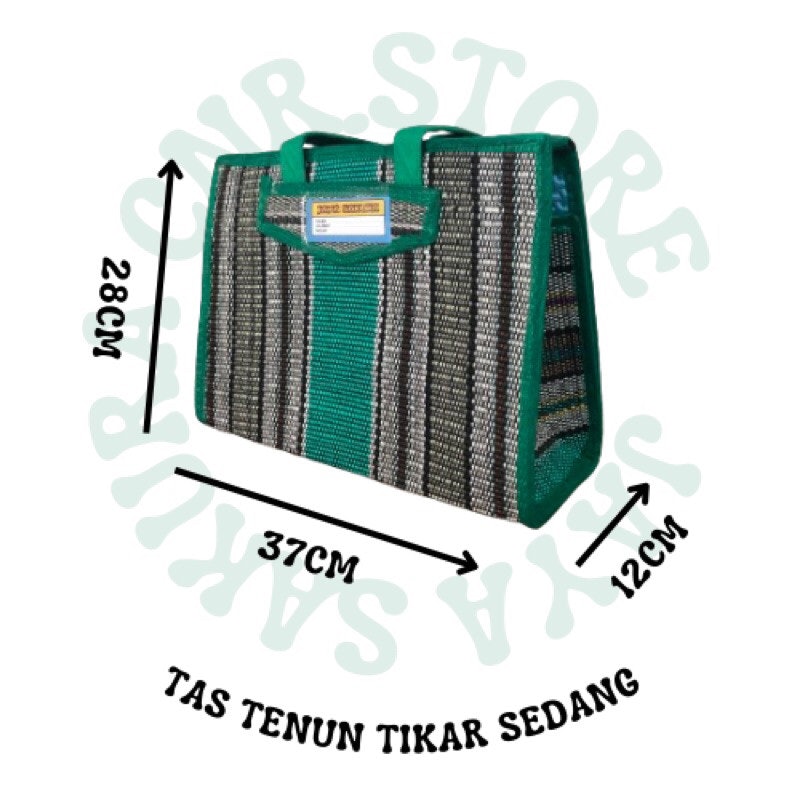 JAYA SAKURA Tas Tenun Tikar Sedang 2