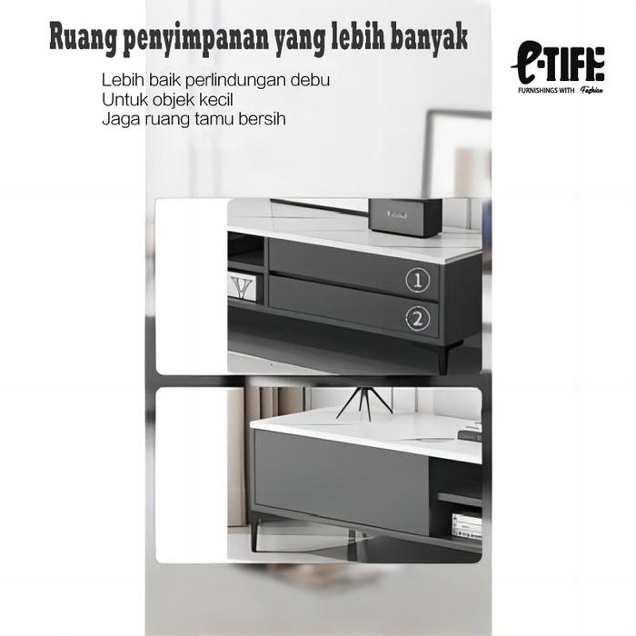  E-TIFE Meja TV Minimalis Modern Nordic 160cm
