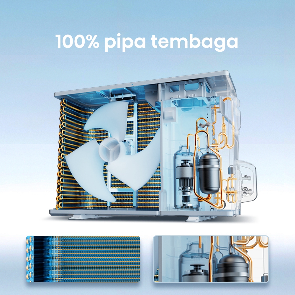 Hisense Hisense AC Air Conditioner Standard 0.5 PK AN05CEG