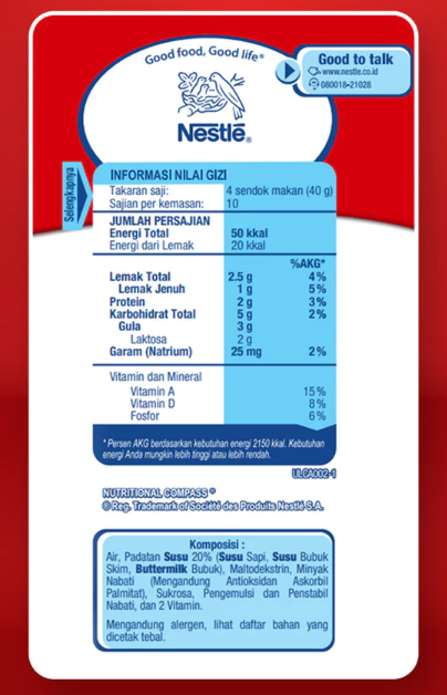 Nestlé Carnation Evaporasi