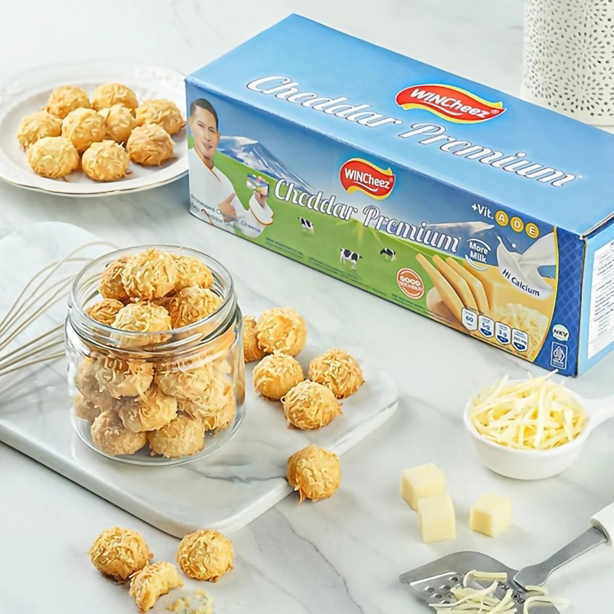 WINCheez Keju Cheddar Premium 2 Kg 2