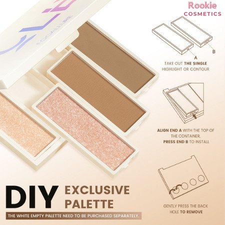 FCL Internasional Indonesia FOCALLURE 3D Highlighter HG03 Champagne