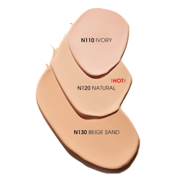 O.TWO.O 2 In 1 Soft Focus Powder & Cushion Cream N110 Ivory 4