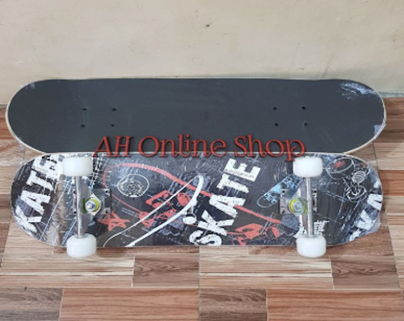 Skateboard Maple Fullset Amplas PU 3