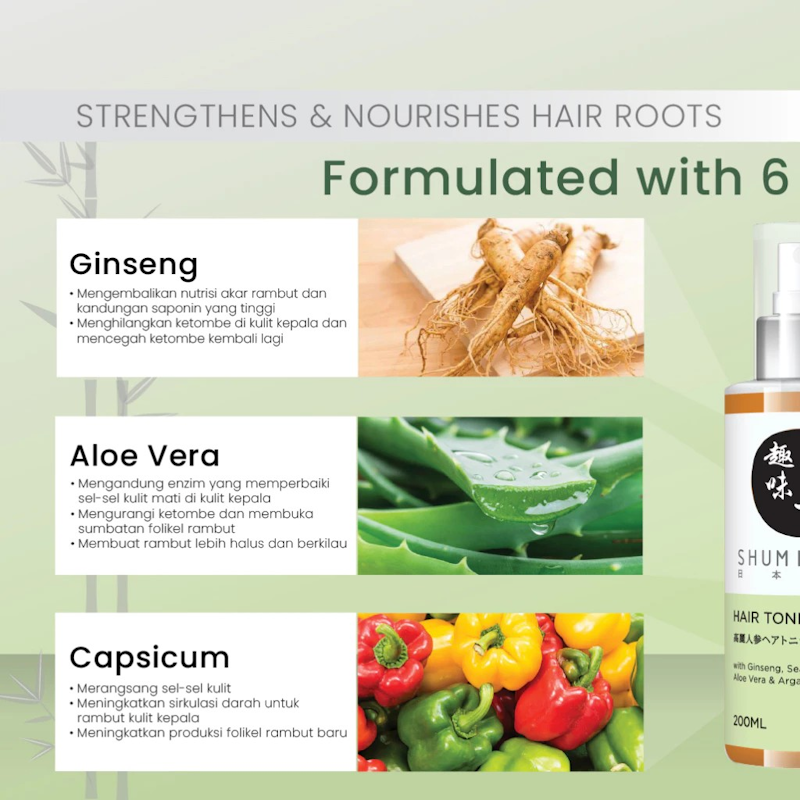 SHUMI Japan Hair Tonic 2