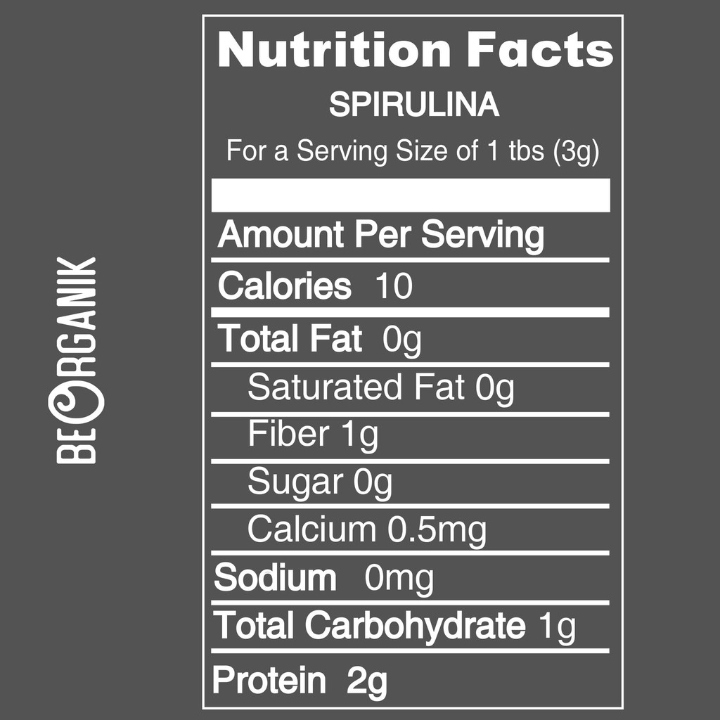 Beorganik  Beorganik Spirulina Powder
