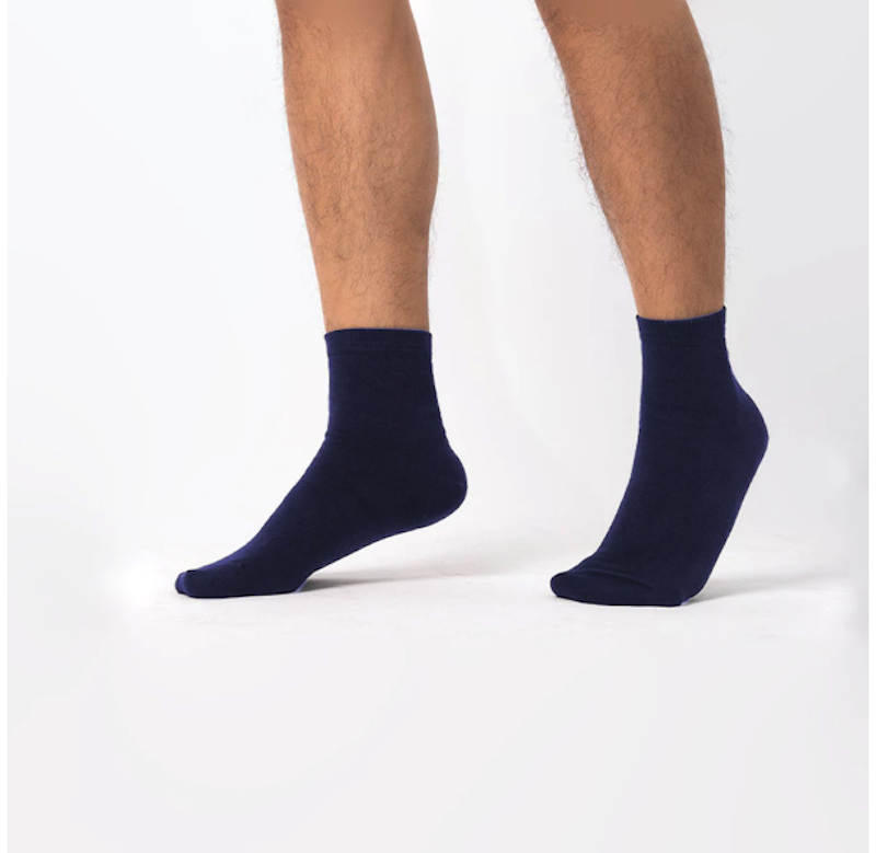 Mundo Classic Anti Bacteria Men Casual Basic Ankle Sock 3