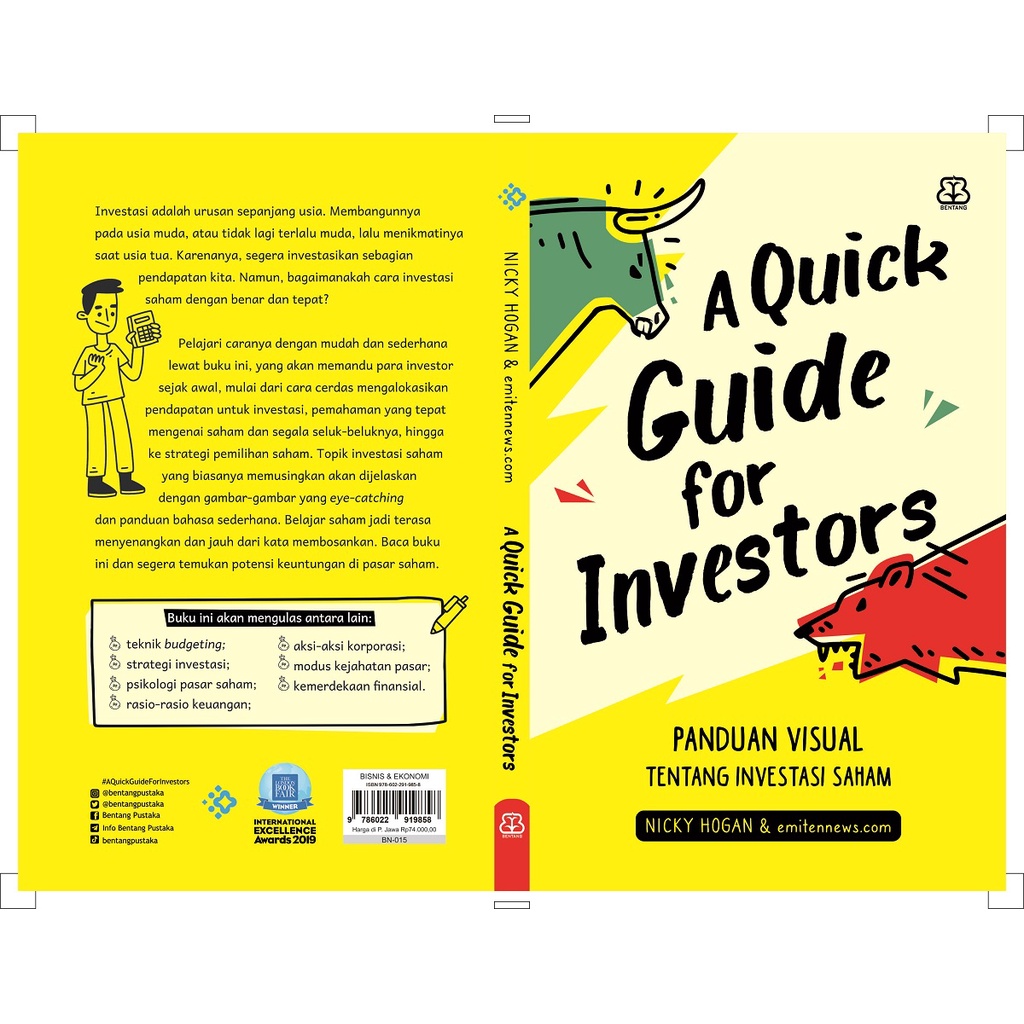 Nicky Hogan | A Quick Guide for Investors: Panduan Visual tentang Investasi Saham 2