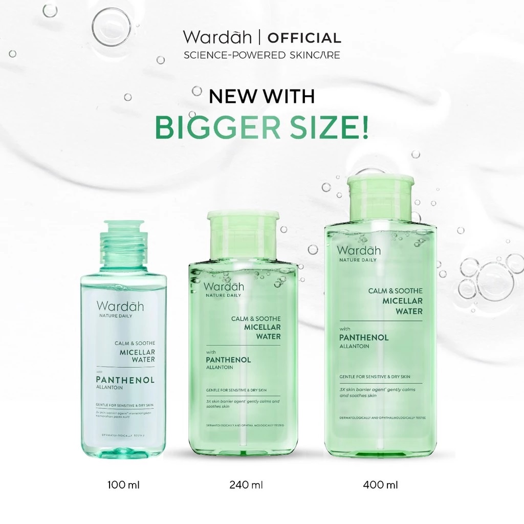 Paragon Technology and Innovation Wardah Nature Daily Calm & Soothe Micellar Water