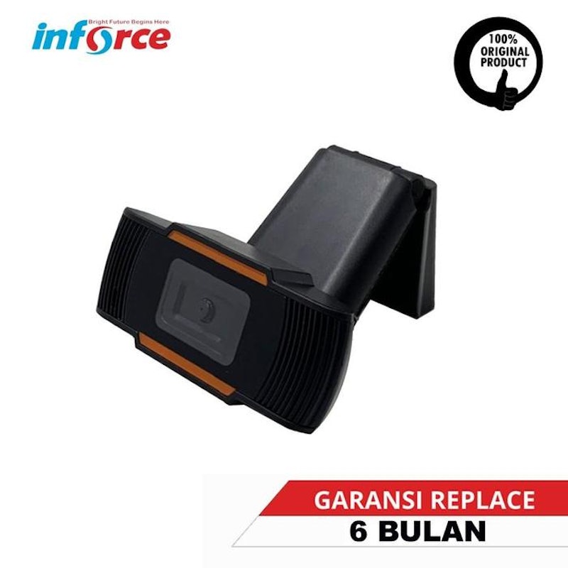 Inforce Webcam 720P Web Cam Built In Mic Full HD 2