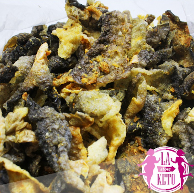 Crispy Seasoned Salmon Fish Skin 2