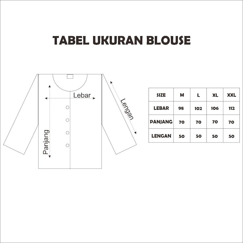Atasan Blouse Kantor Motif Godhong Lurik 4
