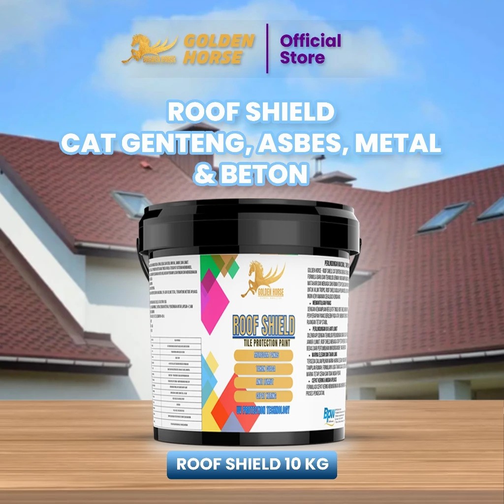 Golden Horse Roof Shield 2