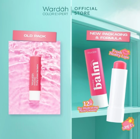 Paragon Technology and Innovation Wardah Hydrabalm Lip Care Strawberry