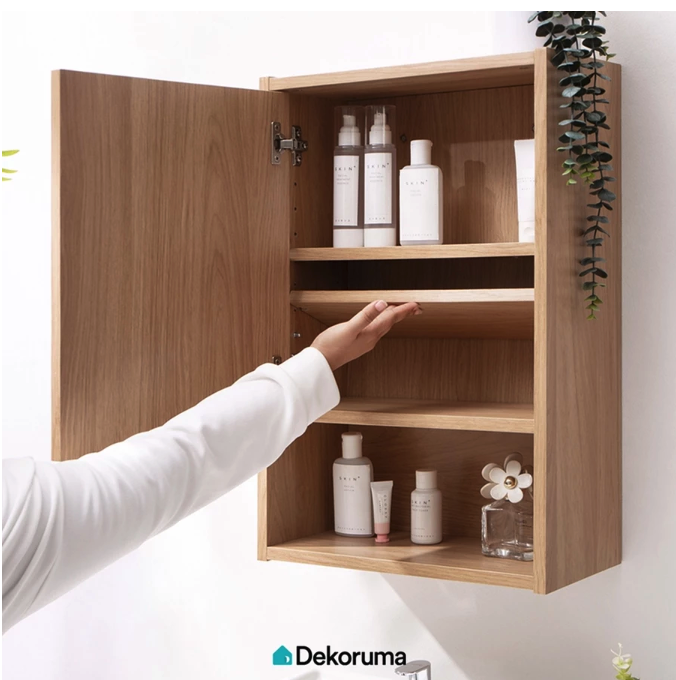 Dekoruma Heim Studio Sano Cermin Dengan Tempat Penyimpanan / Storage