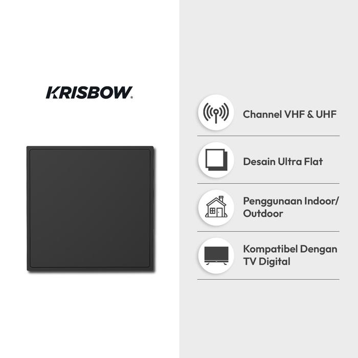Antena TV Indoor Outdoor 2 In 1 5