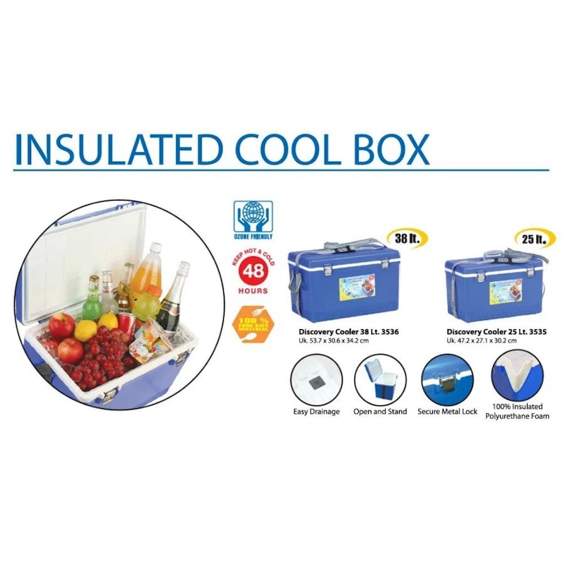 KIRAPAC Cooler Box Discovery 20L 3535