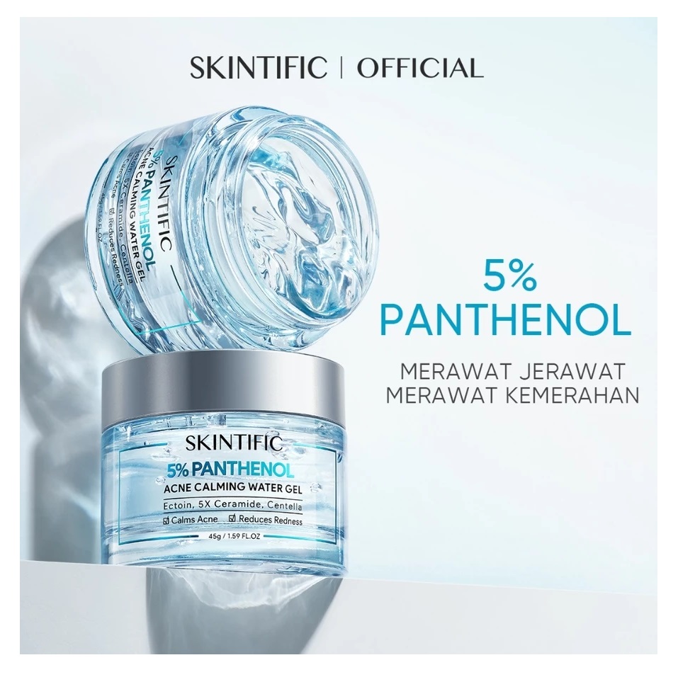 SKINTIFIC Cosmetics SKINTIFIC 5% Panthenol Acne Calming Water Gel 