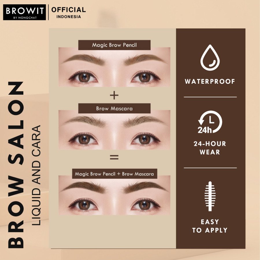  Browit by Nongchat Brow Salon Liquid And Cara