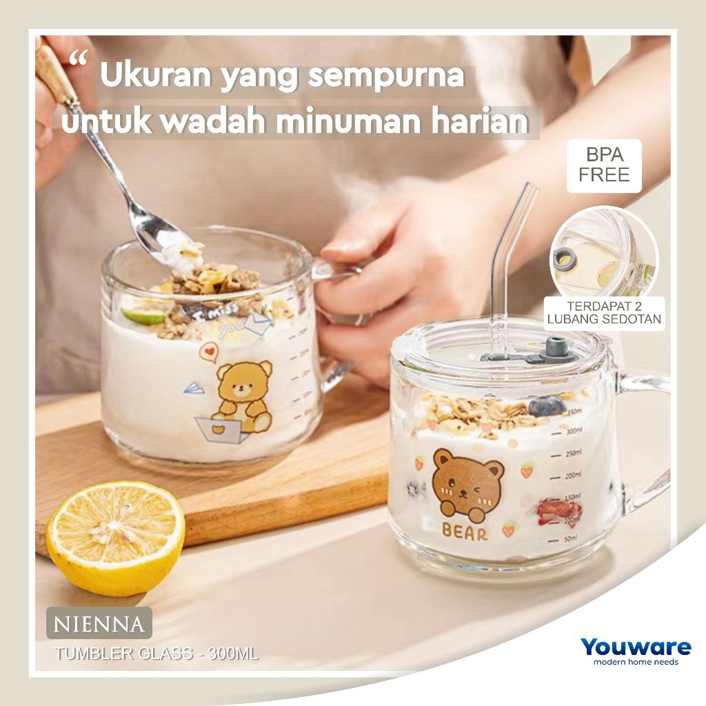 Youware Nienna Glass Mug