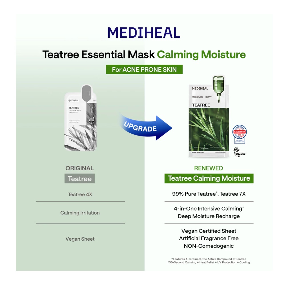 L&P Cosmetic Mediheal Teatree Essential Mask